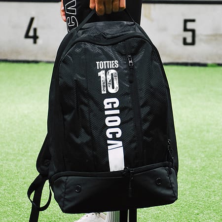 SOCCER TOTTIES BLACK BACKPACK