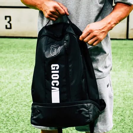 STRATHFIELD FC BACKPACK BLACK with Crest