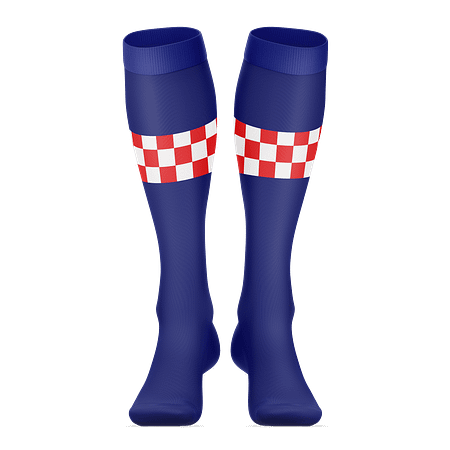 GWELUP CROATIA SOCCER CLUB - HOME MATCH SOCKS
