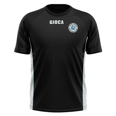 PALM BEACH SC BLACK PARMA JUNIOR JERSEY