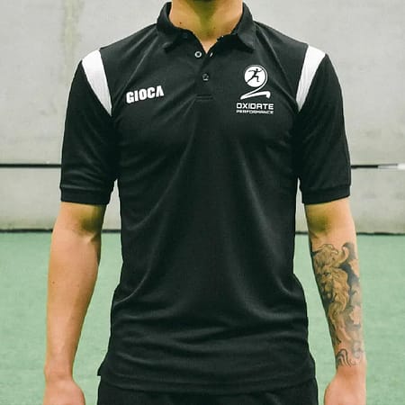 OXIDATE PERFORMANCE - BLACK POLO