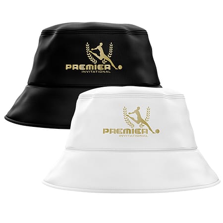 PREMIER INVITATIONAL BUCKET HAT - BLACK or WHITE