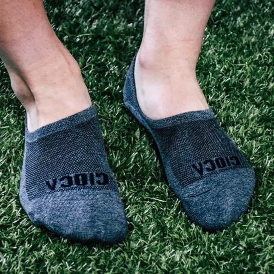 Grip Socks + Footless Socks Pack - Black, Gioca