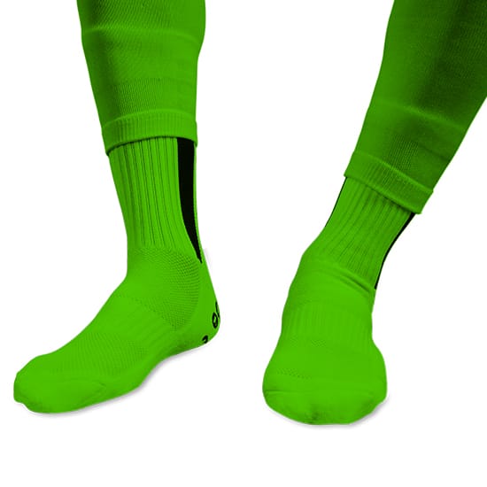 Game Pack  GIOCA Grip Socks + Footless Socks - Black (Size: M) – Soccer  World
