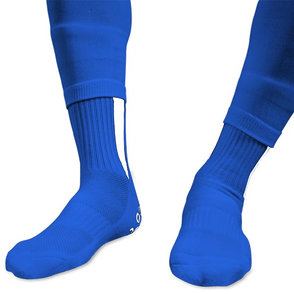 Game Pack  GIOCA Grip Socks + Footless Socks - White (Size: M