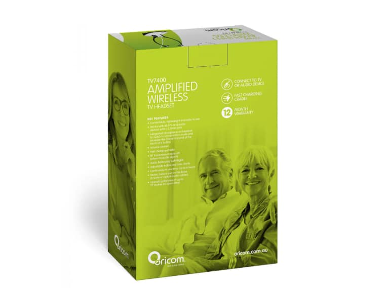 Amplified Wireless Headset with Fast Charging Cradle - Image 8