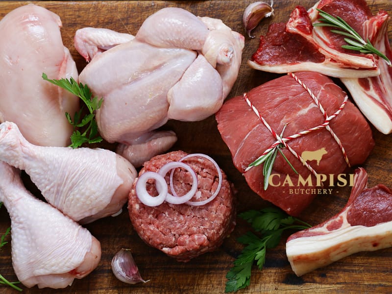 chicken portions, Gourmet Butcher, cuts of beef, leg of lamb