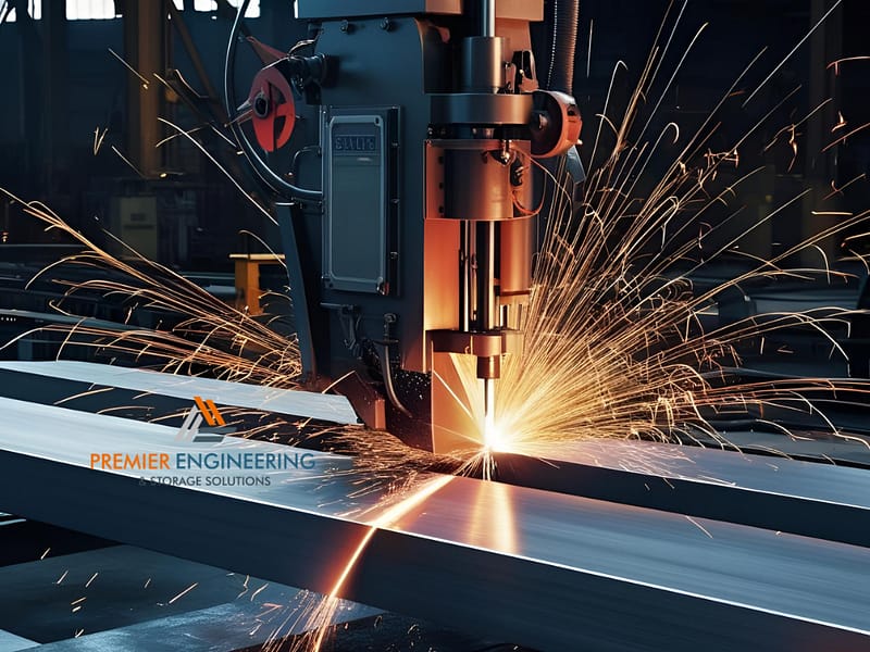 industrial steel cutting machine