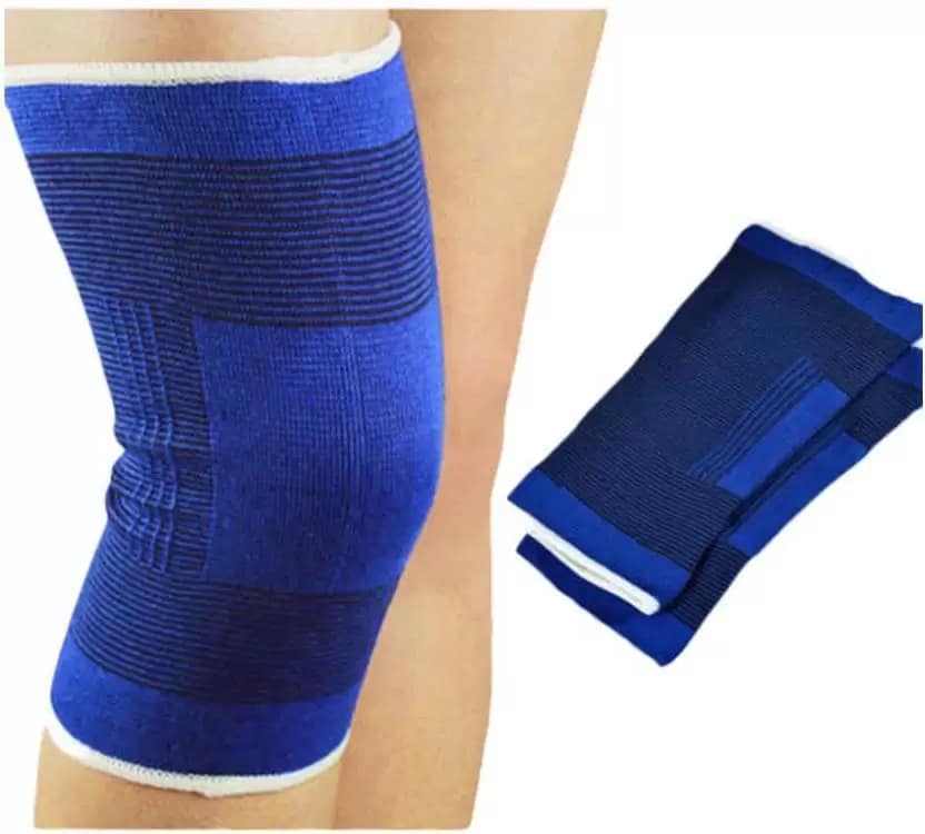 2x Knee Support Brace Bandage Compression Wrap Protector Pain Relief Sport Guard - Image 2